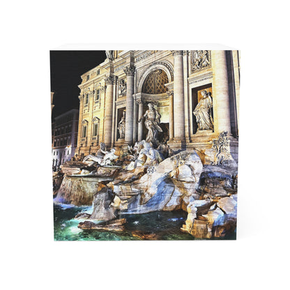 Chasing Oz Art Trevi Fountain - Note Cube