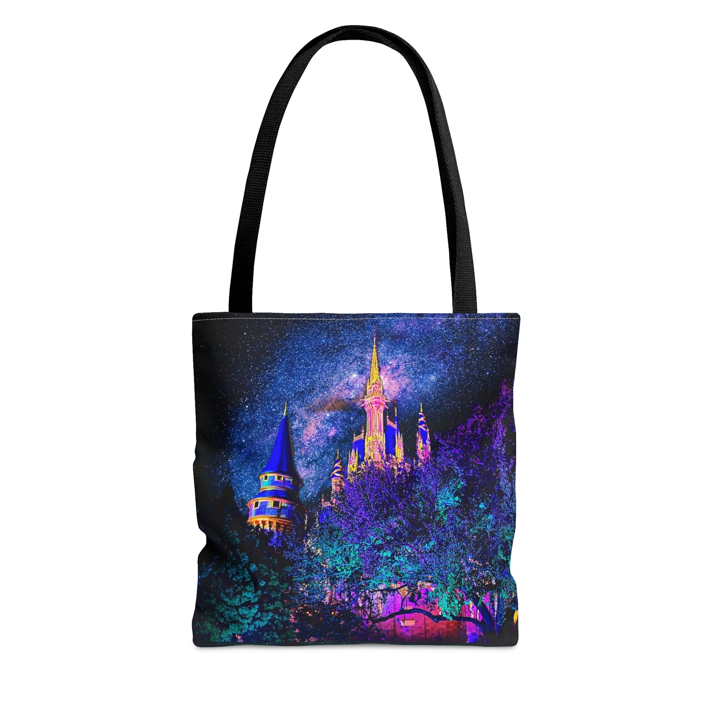 Chasing Oz Art Midnight Cinderella Castle - Reusable Tote Bag