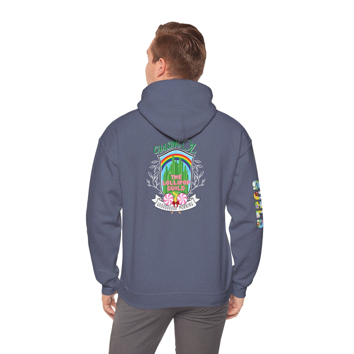 Lollipop Guild Design on Back - Unisex Hoodie