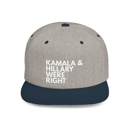 Believe Women - Flat Bill Snapback Hat