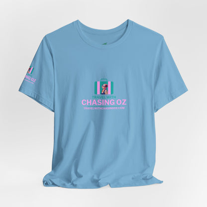 Travel with Chasing Oz - Unisex Jersey Tee