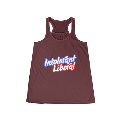 Intolerant Liberal - Women's Flowy Racerback Tank