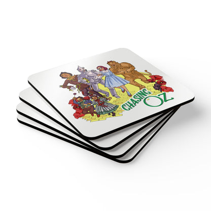 Official Chasing Oz Corkwood Coaster Set of 4