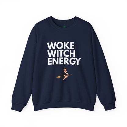Woke Witch Energy - Crewneck Sweatshirt