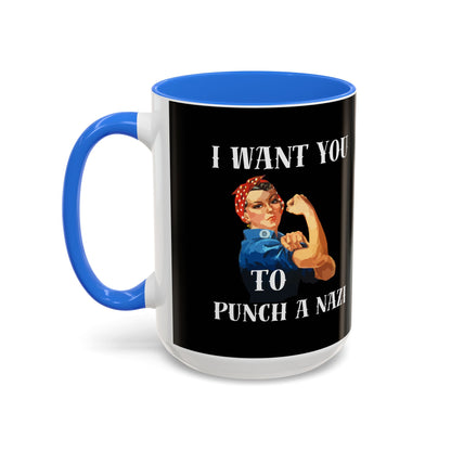 I Want You to Punch a Nazi – Mug