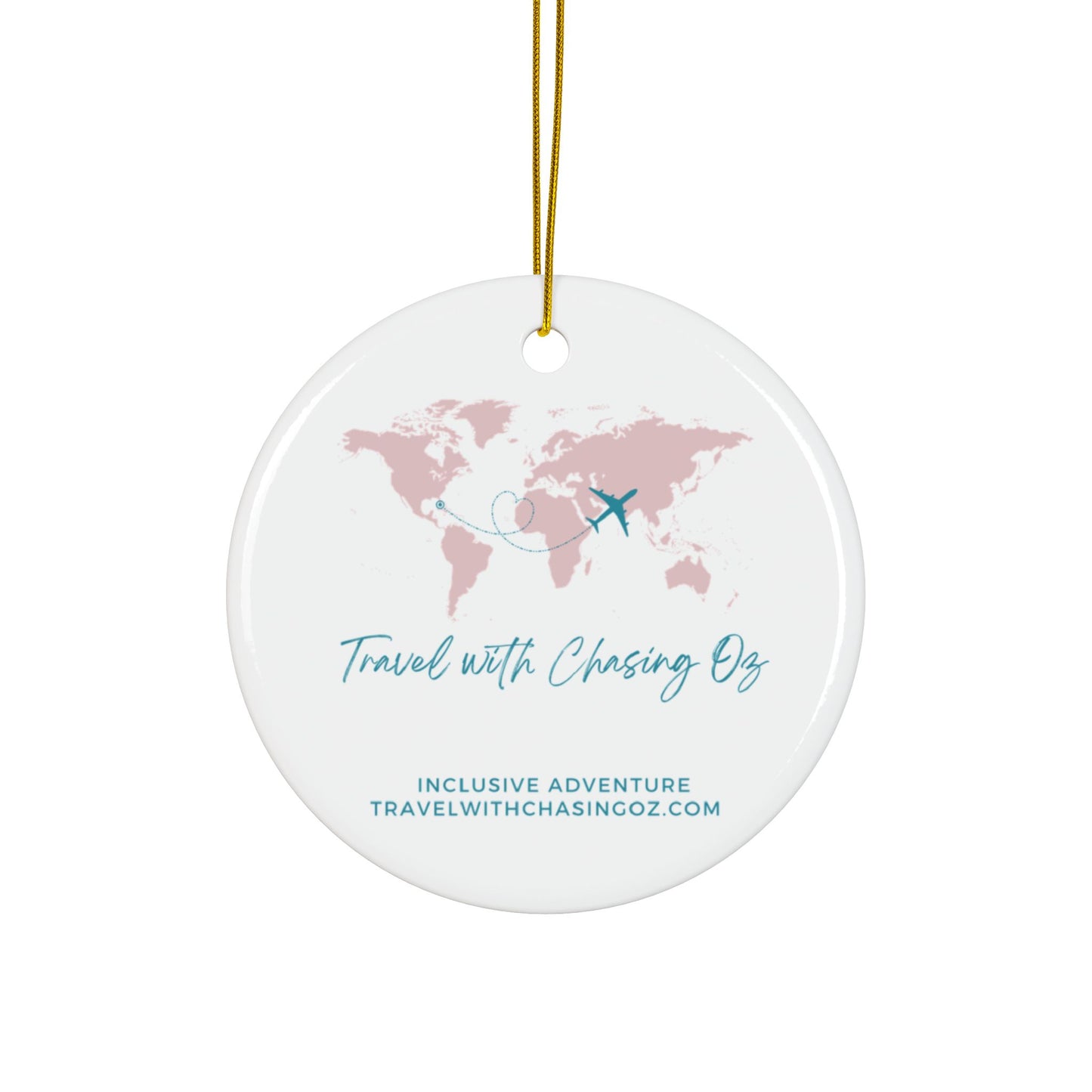 Trevi Fountain by Chasing Oz - Double-sided Ceramic Ornaments