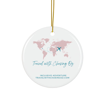 Trevi Fountain by Chasing Oz - Double-sided Ceramic Ornaments