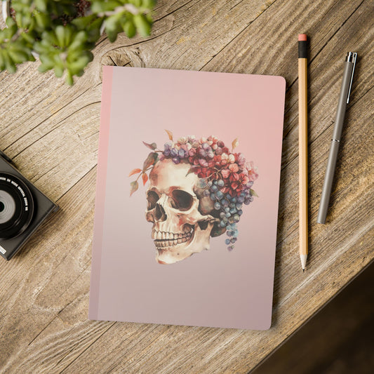 Floral Skull - Softcover Journal
