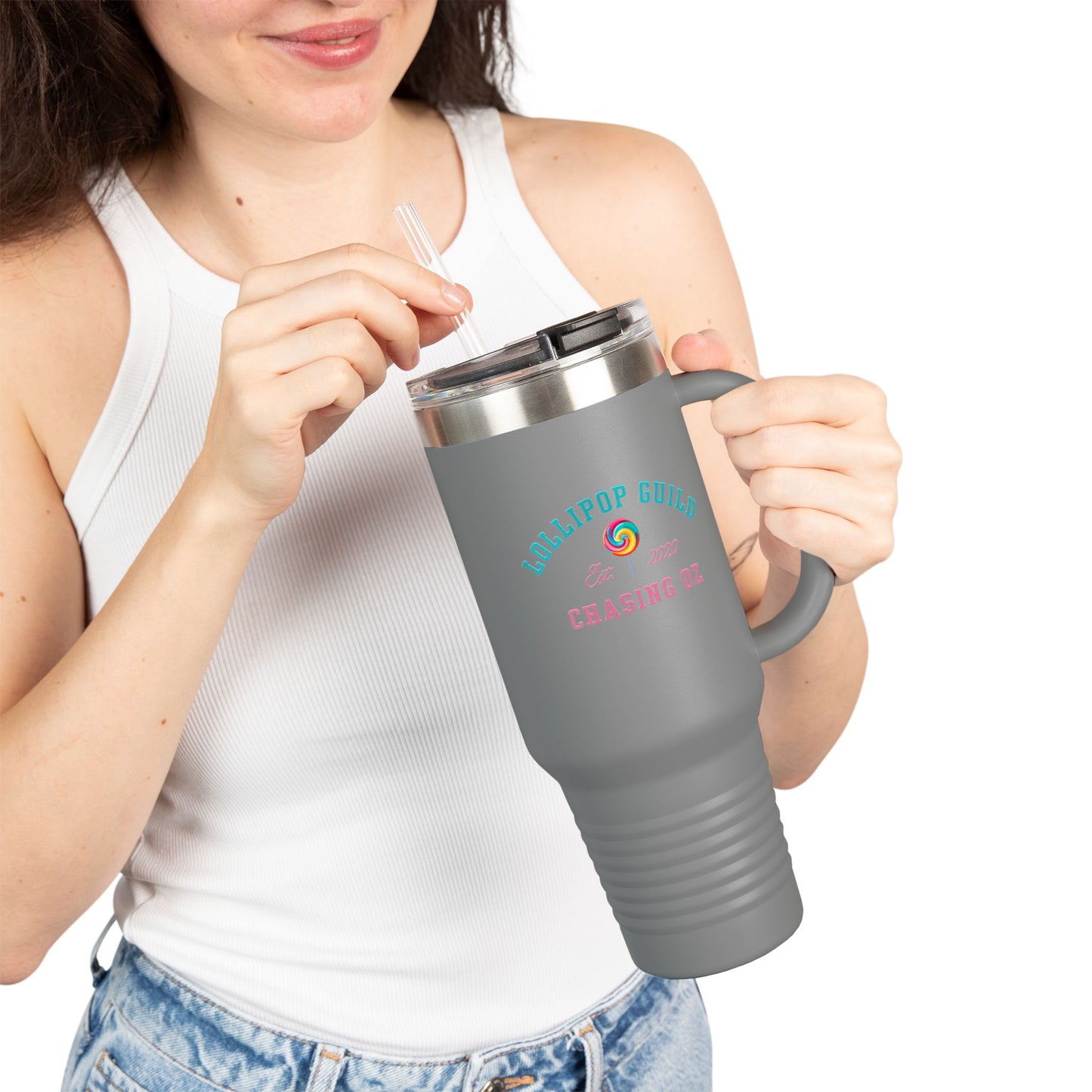 Chasing Oz Lollipop Guild - 40oz Insulated Travel Mug