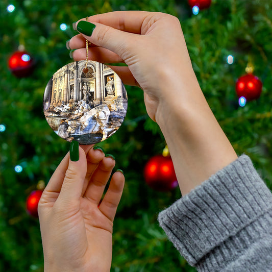 Trevi Fountain - Ceramic Ornament