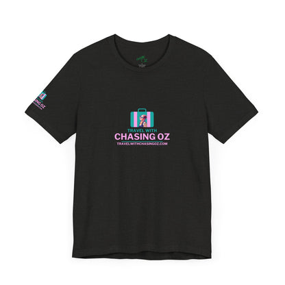 Travel with Chasing Oz - Unisex Jersey Tee