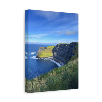 Cliffs of Moher Coastal Scene - Matte Stretched Canvas Print (1.25")