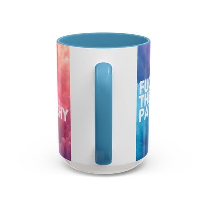 F the Patriarchy - Accent Coffee Mug