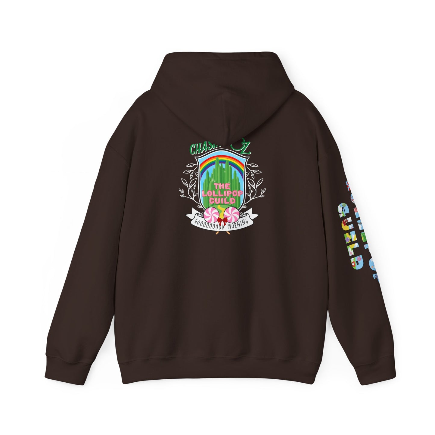 Lollipop Guild Design on Back - Unisex Hoodie