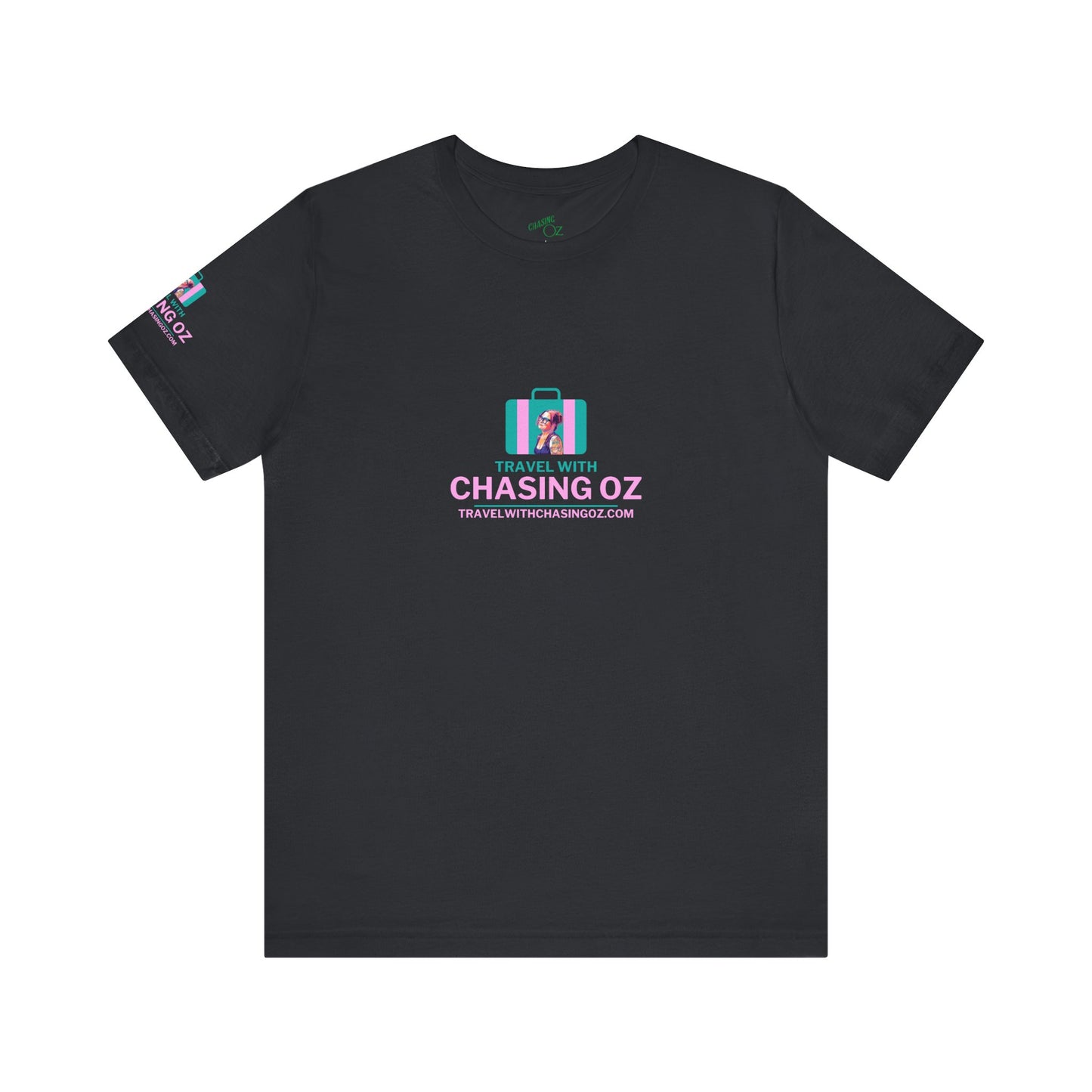 Travel with Chasing Oz - Unisex Jersey Tee