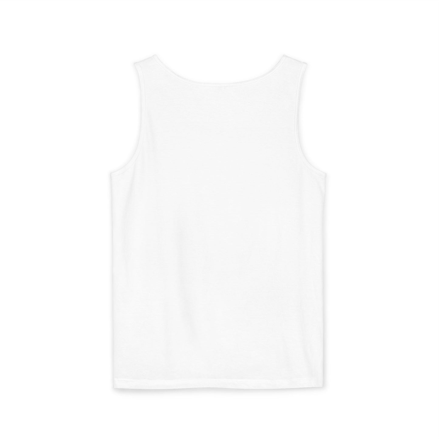 Please STFU Unisex Garment-Dyed Tank Top