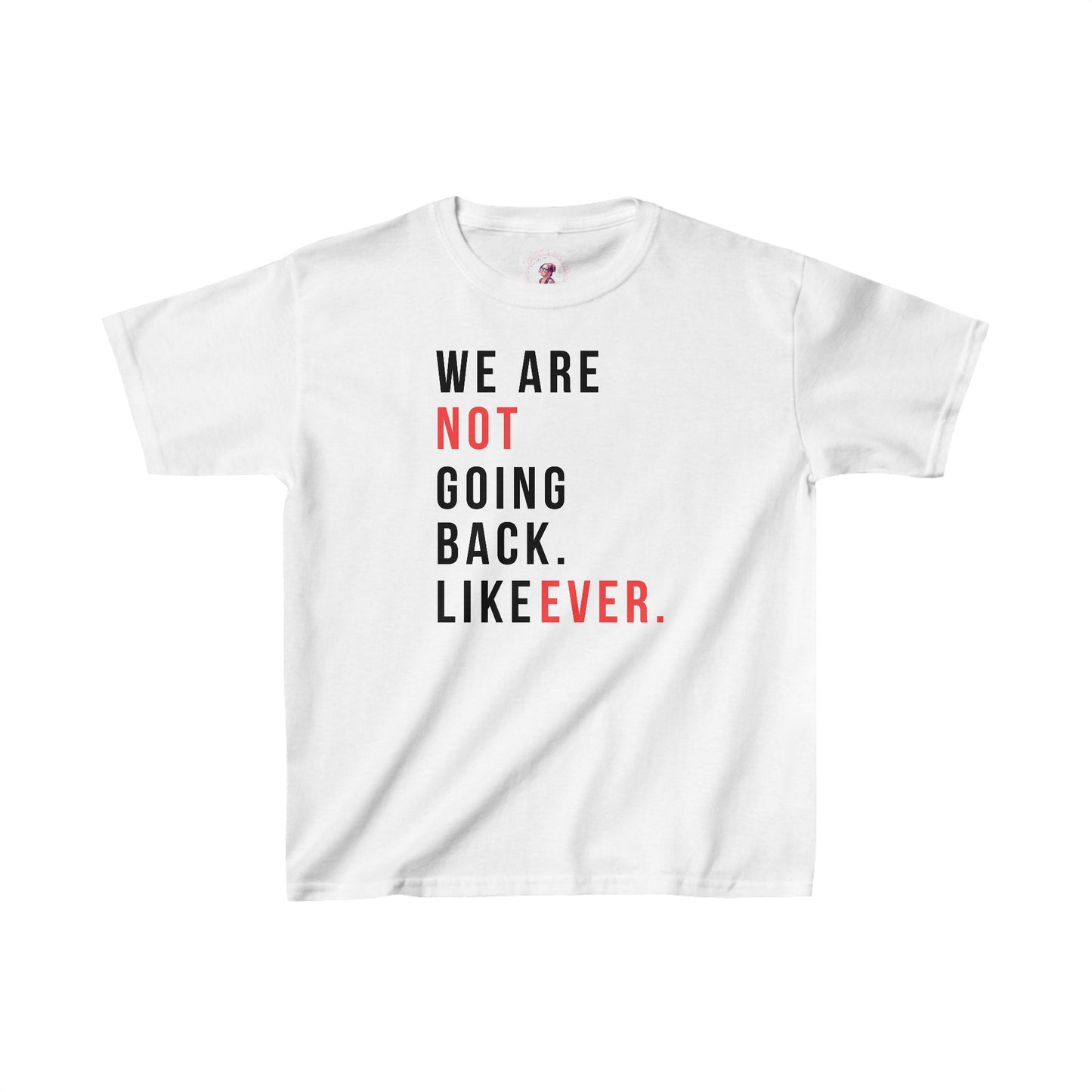 Never Going Back Kids Heavy Cotton™ Tee