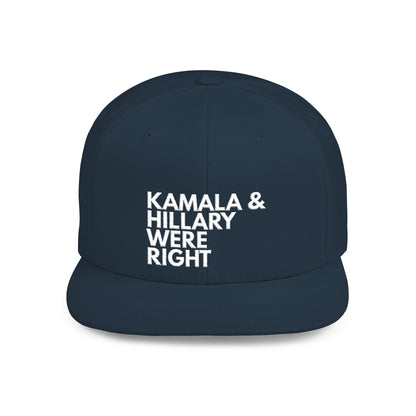 Believe Women - Flat Bill Snapback Hat