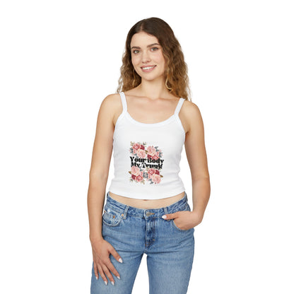 Your Body My Trunk - Women's Spaghetti Strap Tank Top