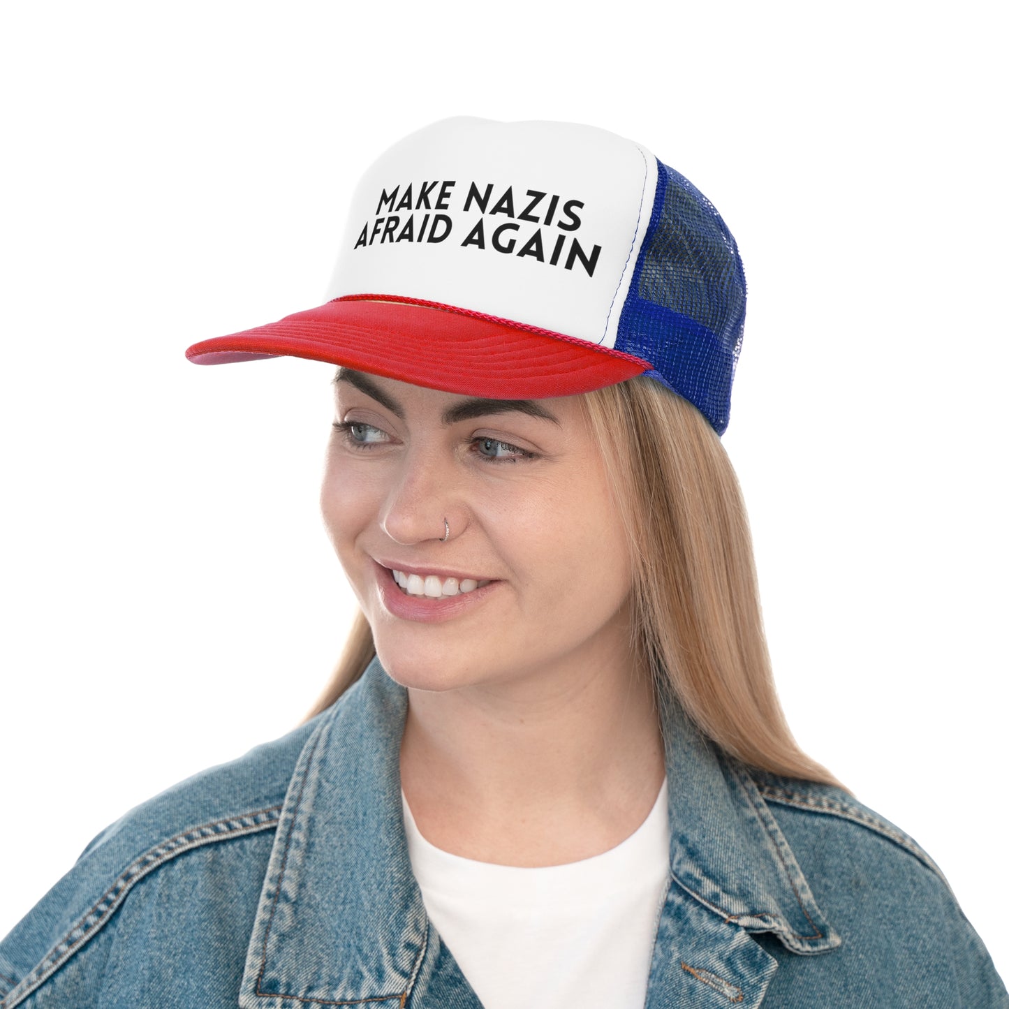 Make Nazis Afraid Again - Trucker Hat