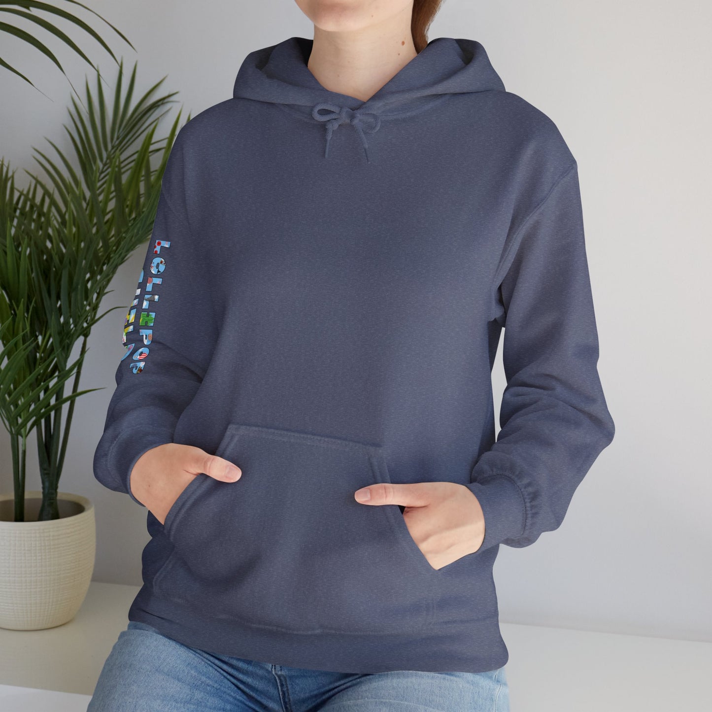 Lollipop Guild Design on Back - Unisex Hoodie