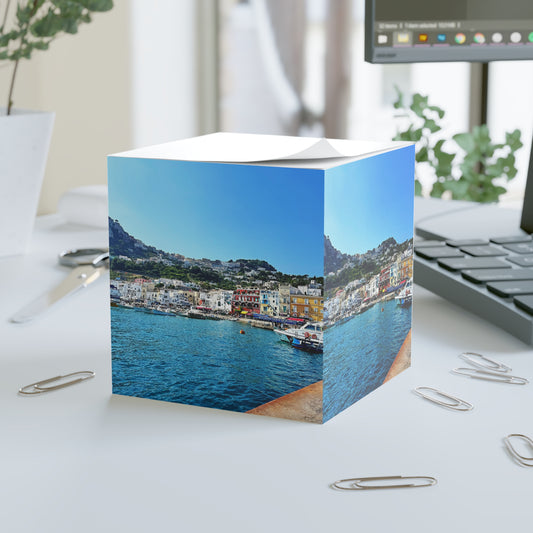 Capri Coastline - Note Cube