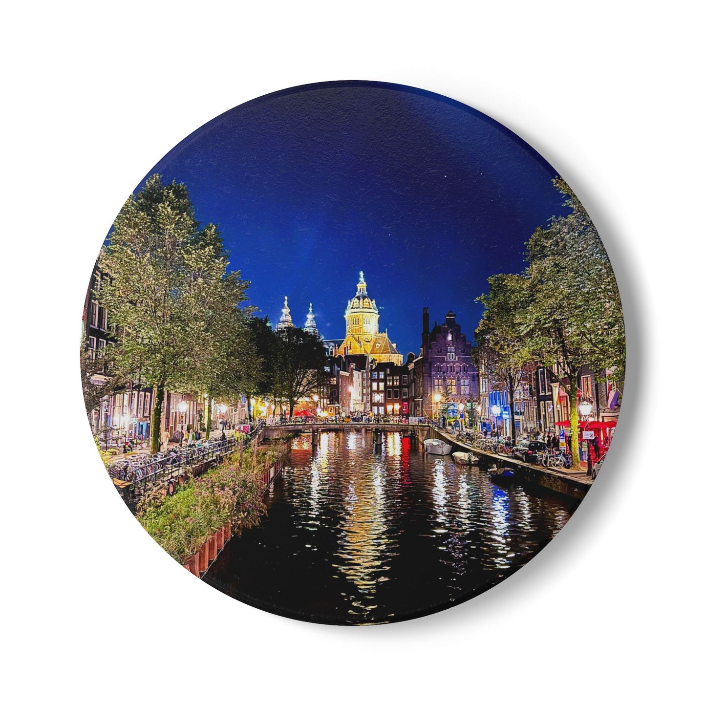 Amsterdam Nights - Ceramic Coaster