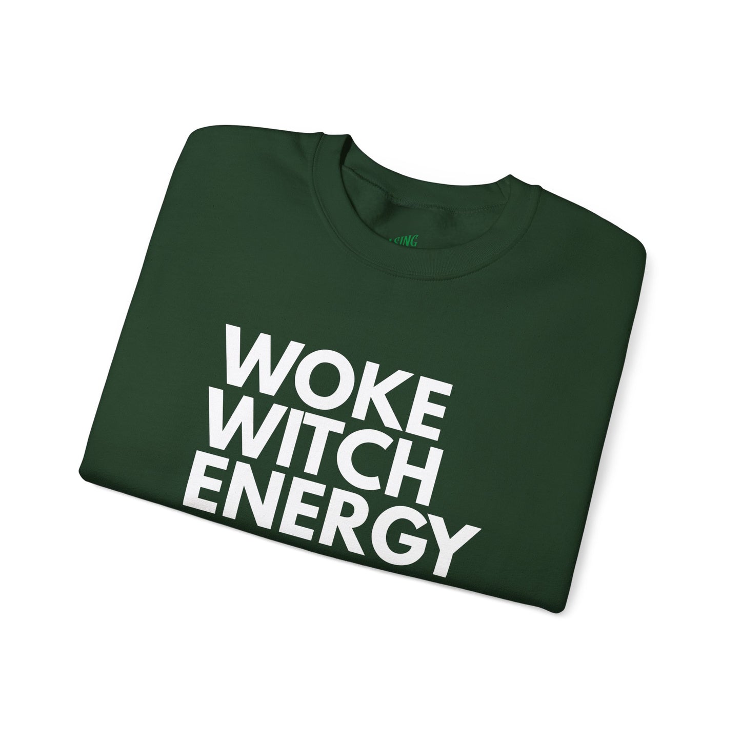 Woke Witch Energy - Crewneck Sweatshirt