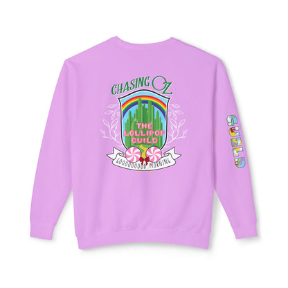 Lollipop Guild Logo on the Back - Unisex Crewneck Sweatshirt