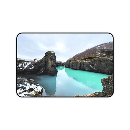 Icelandic Tranquility - Scenic Desk Mat