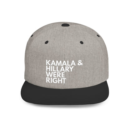Believe Women - Flat Bill Snapback Hat