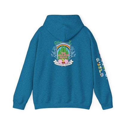 Lollipop Guild Design on Back - Unisex Hoodie