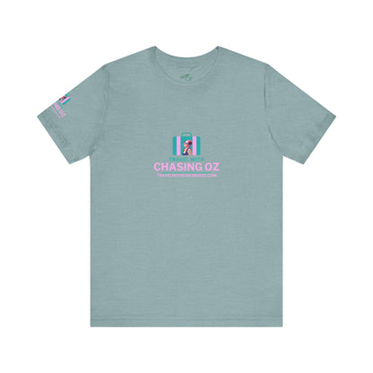 Travel with Chasing Oz - Unisex Jersey Tee