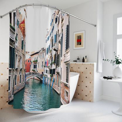 Chasing Oz Art Venice Canal Shower Curtain