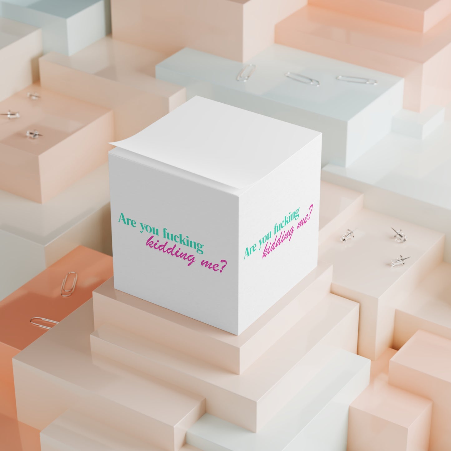 Are You Kidding Me - Note Cube