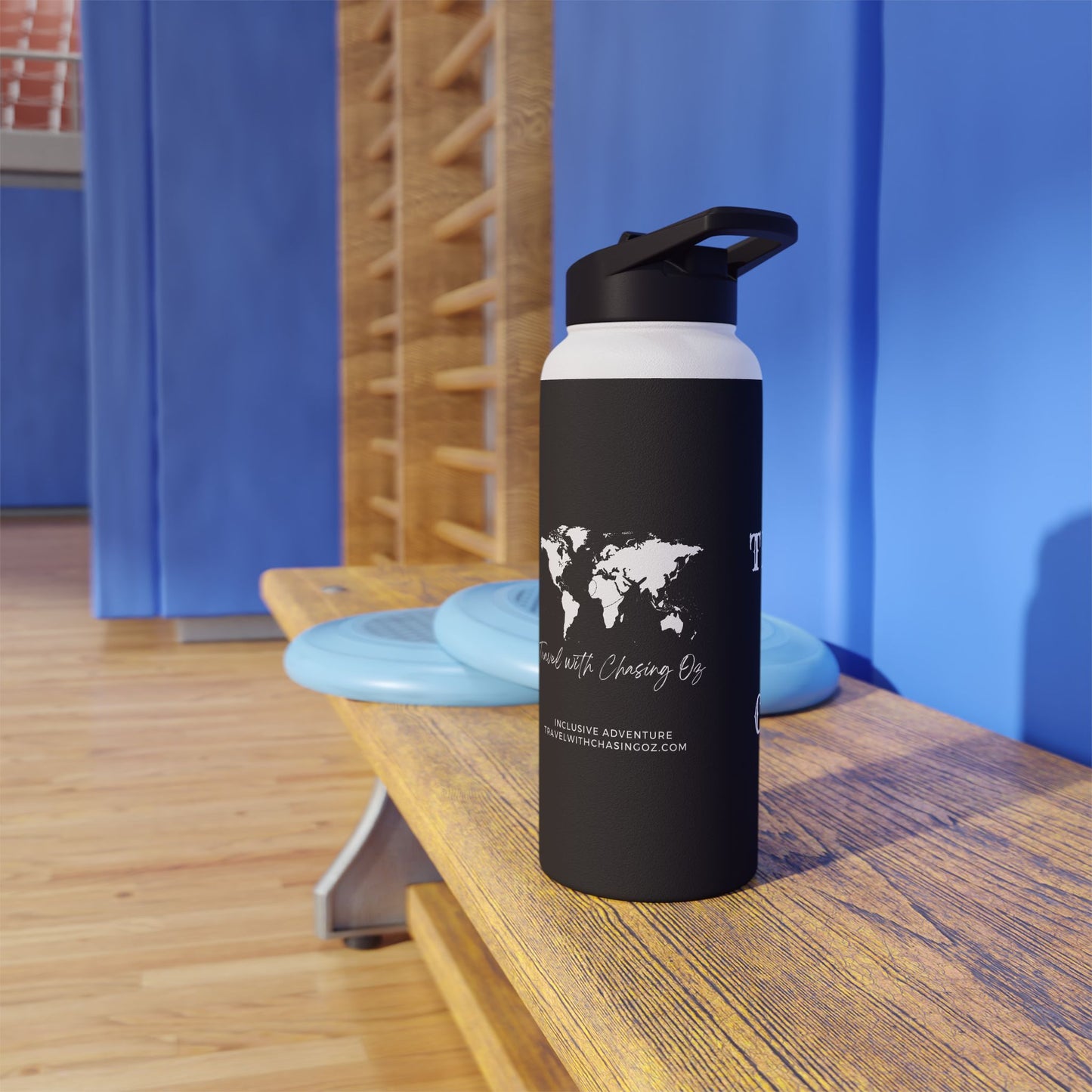 Travel with Chasing Oz - Stainless Steel Water Bottle
