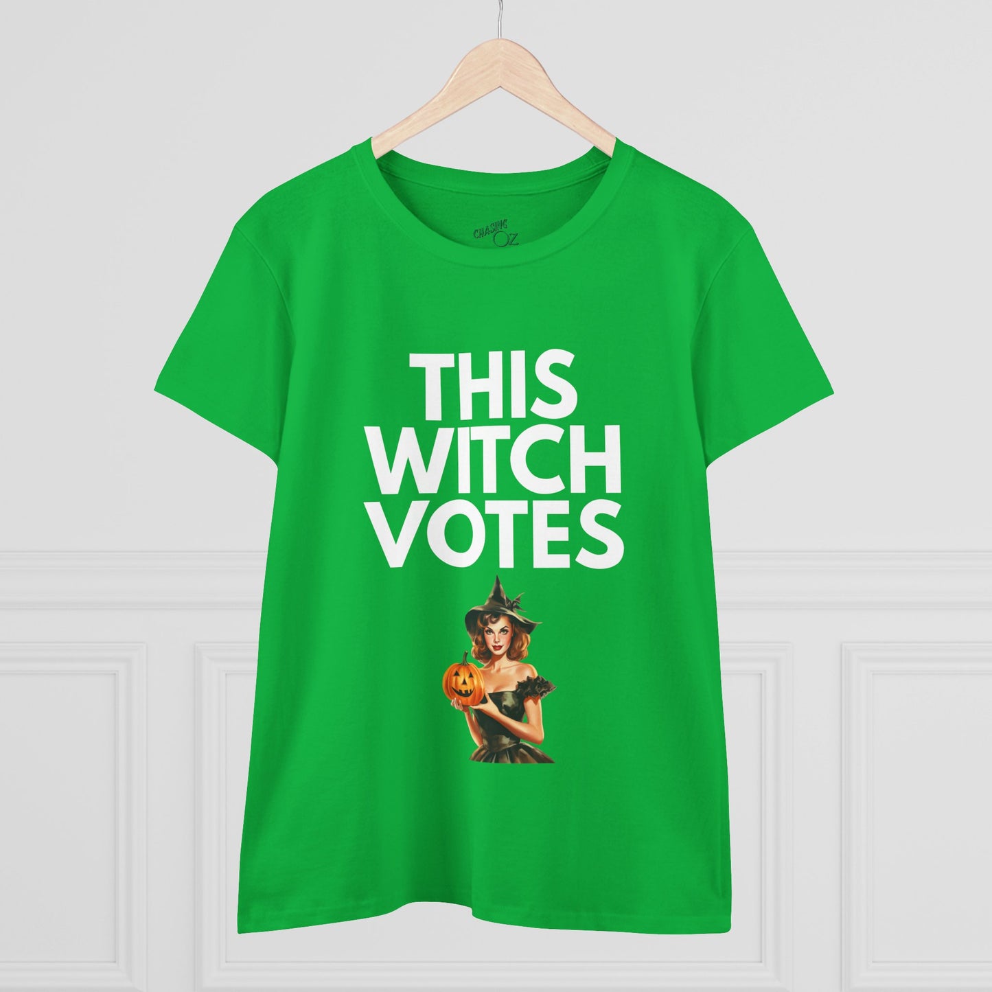 This Witch Votes - Womens Fitted Tee