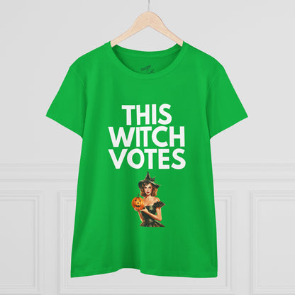 This Witch Votes - Womens Fitted Tee