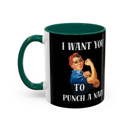 I Want You to Punch a Nazi – Mug