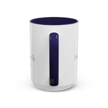 Travel with Chasing Oz Color Accent - Coffee Mug 15oz