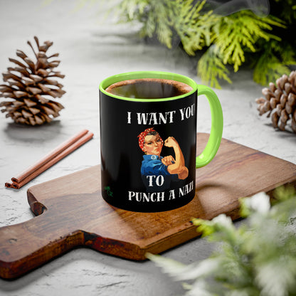 I Want You to Punch a Nazi – Mug