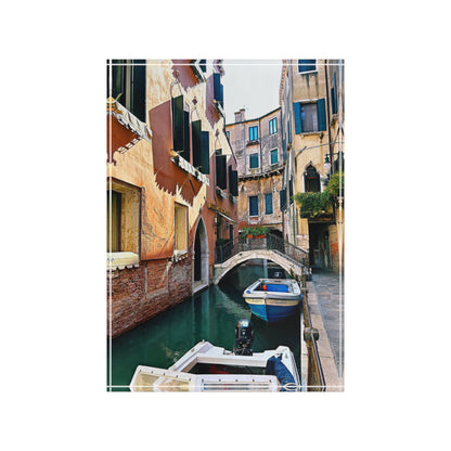 Chasing Oz Art Venice Canal Acrylic Photo Block